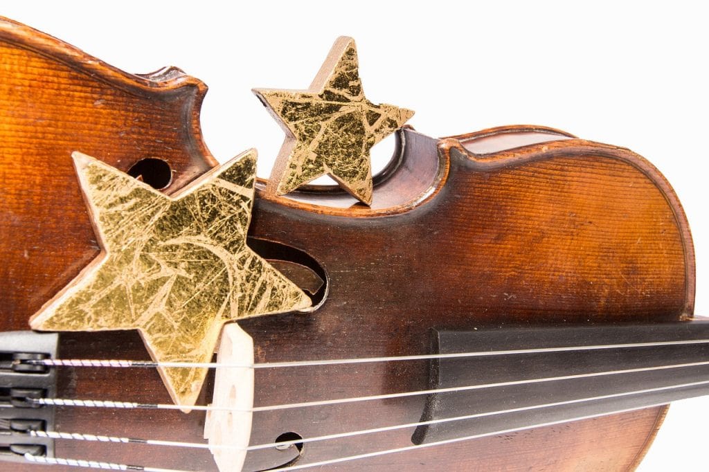 braune Violine
